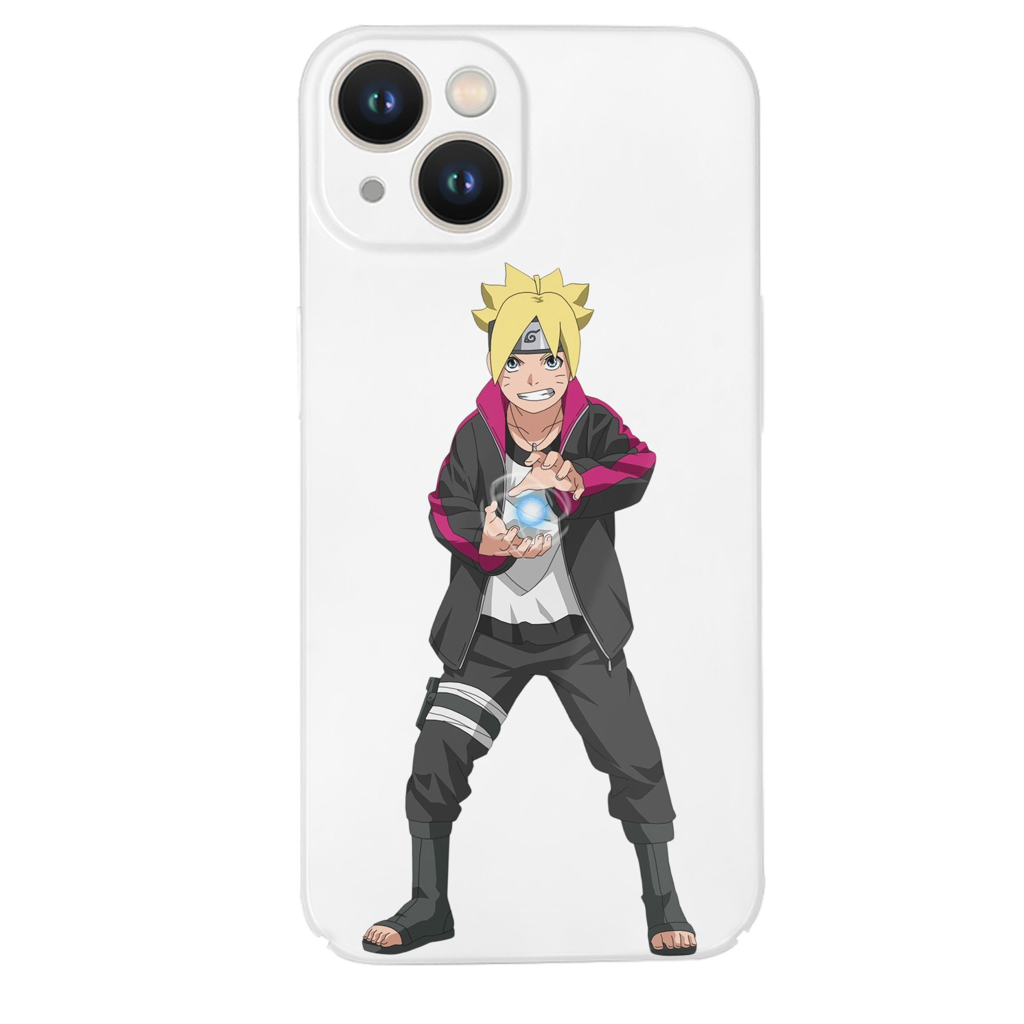 （画像用） NARUTO -ナルト- うずまき ボルト Uzumaki Boruto 【iPhone 14シリーズ対応】ハードケース